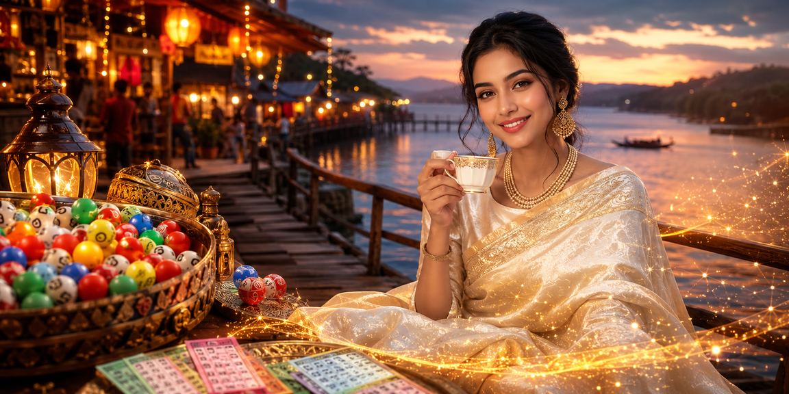 বান্দরবানে শাড়ি পরা নারী লটারি টিকেট হাতে — স্থানীয় বাংলাদেশি অভিজ্ঞতা
